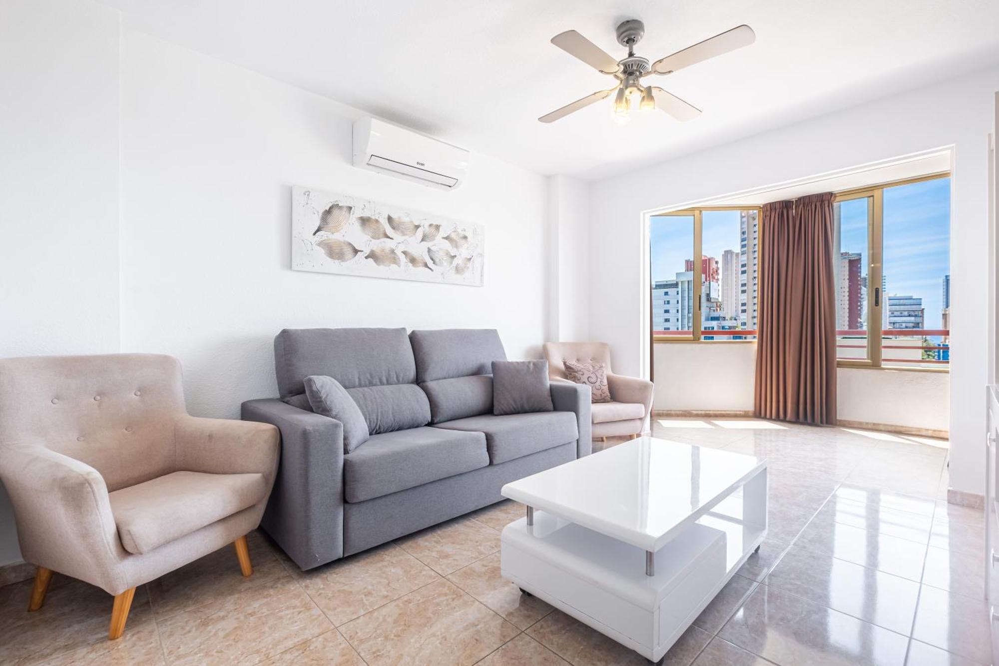 Europa Center 12-B Apartment Levante Beach Benidorm Exteriör bild