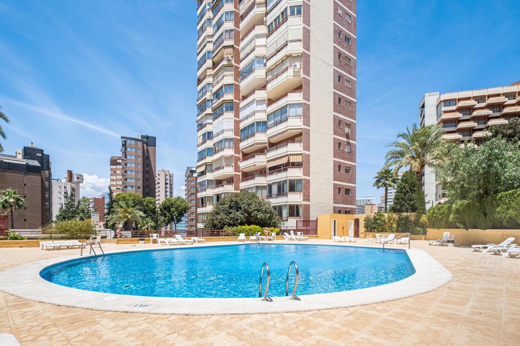 Europa Center 12-B Apartment Levante Beach Benidorm Exteriör bild
